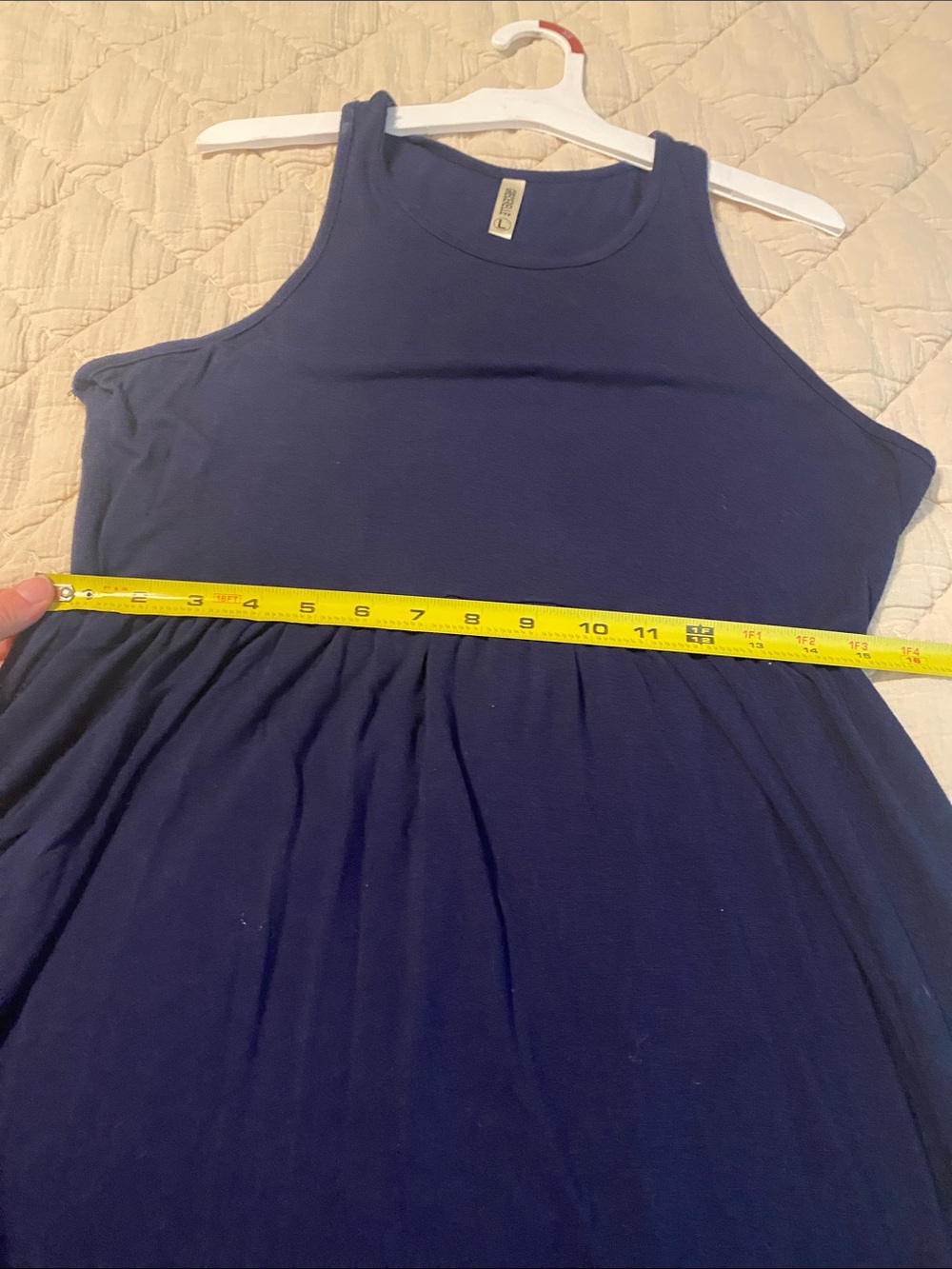 Navy Sleeveless Maxi Dress - Picture 10 of 10